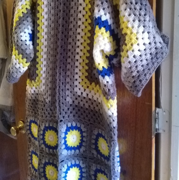 Fall  2025 handmade long Cardigan plus - Picture 5 of 10